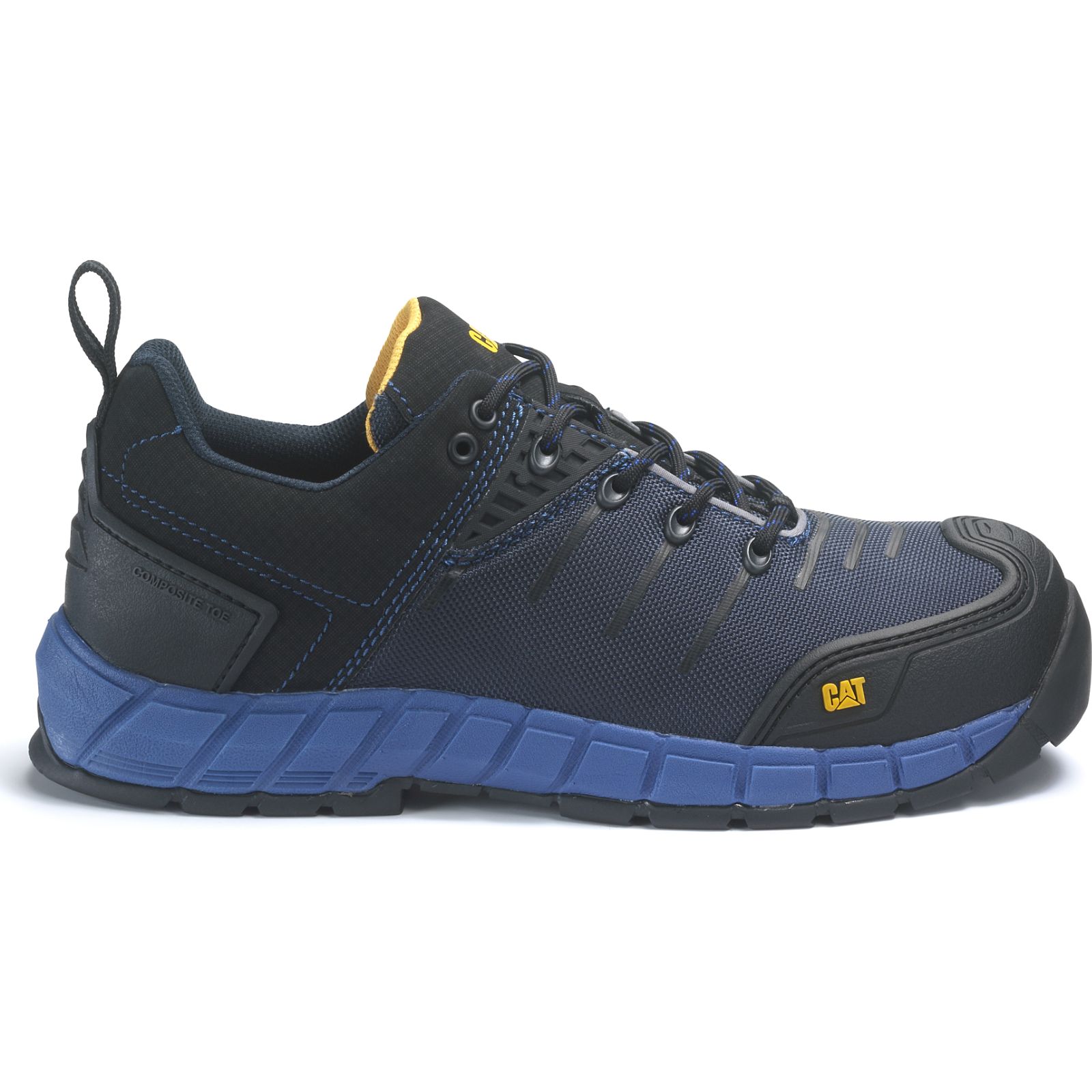 Caterpillar Shoes Sale - Caterpillar Byway Composite Toe S1p Hro Src Mens Work Shoes Blue (904512-EPD)